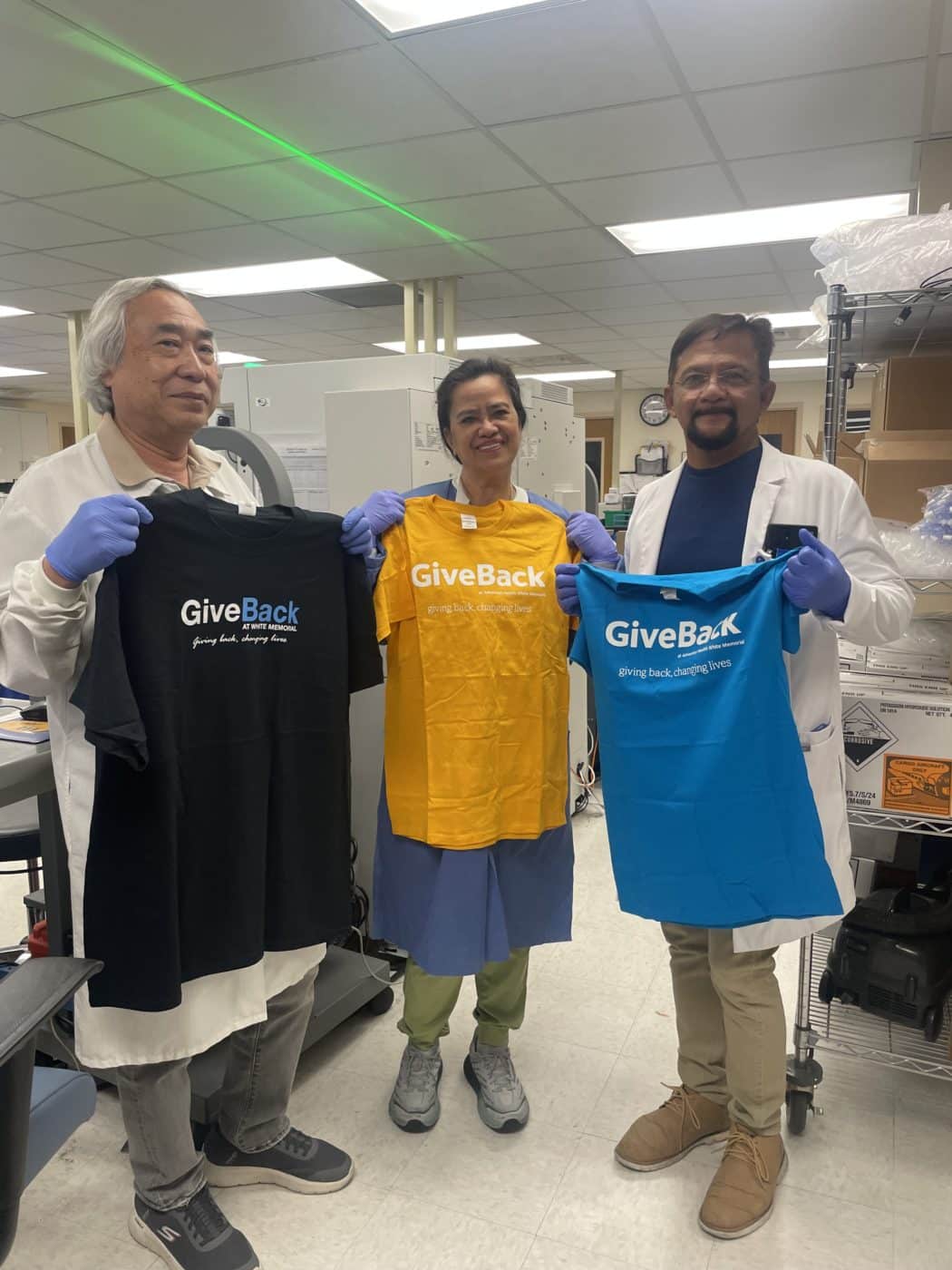 Associates celebrating Associate Giving Day 2024