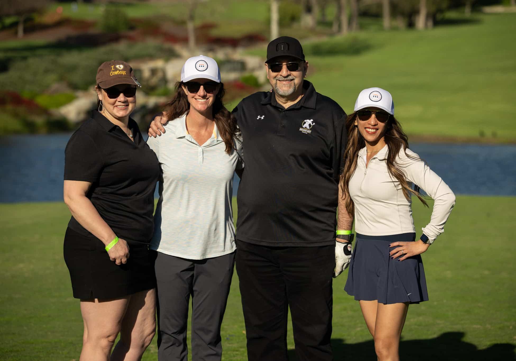 Supporters at the 2024 Golf Classic